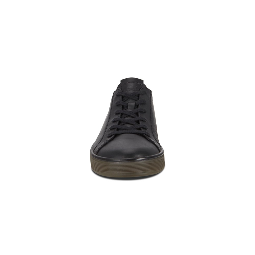 Mens Sneakers - ECCO Street Tray - Black - 0475KWMPG